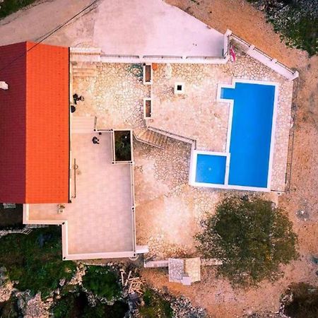 Donje RascaneDvori Stipanovi With Heated Pool And Jacuzzi别墅 外观 照片